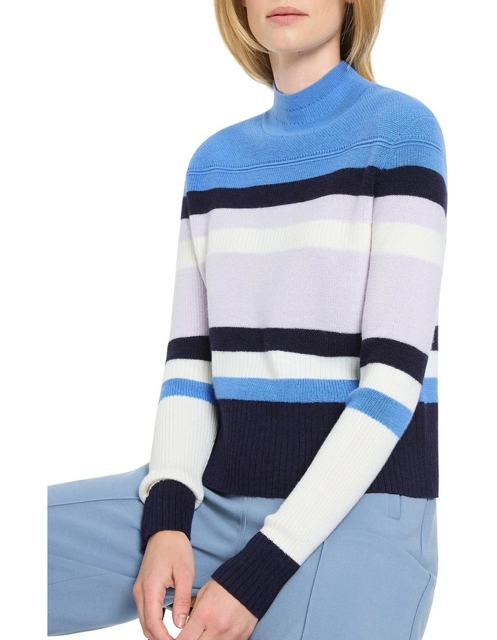 Mattea Striped Knit in Multi