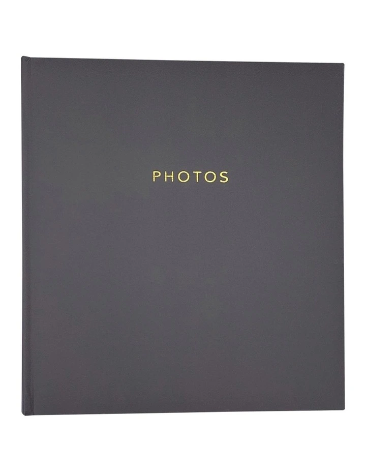 Photo Album Slip-in 4x6 500 Photo in Grey