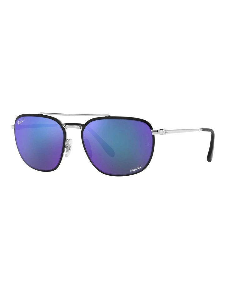Chromance RB3708 Polarised Sunglasses in Black