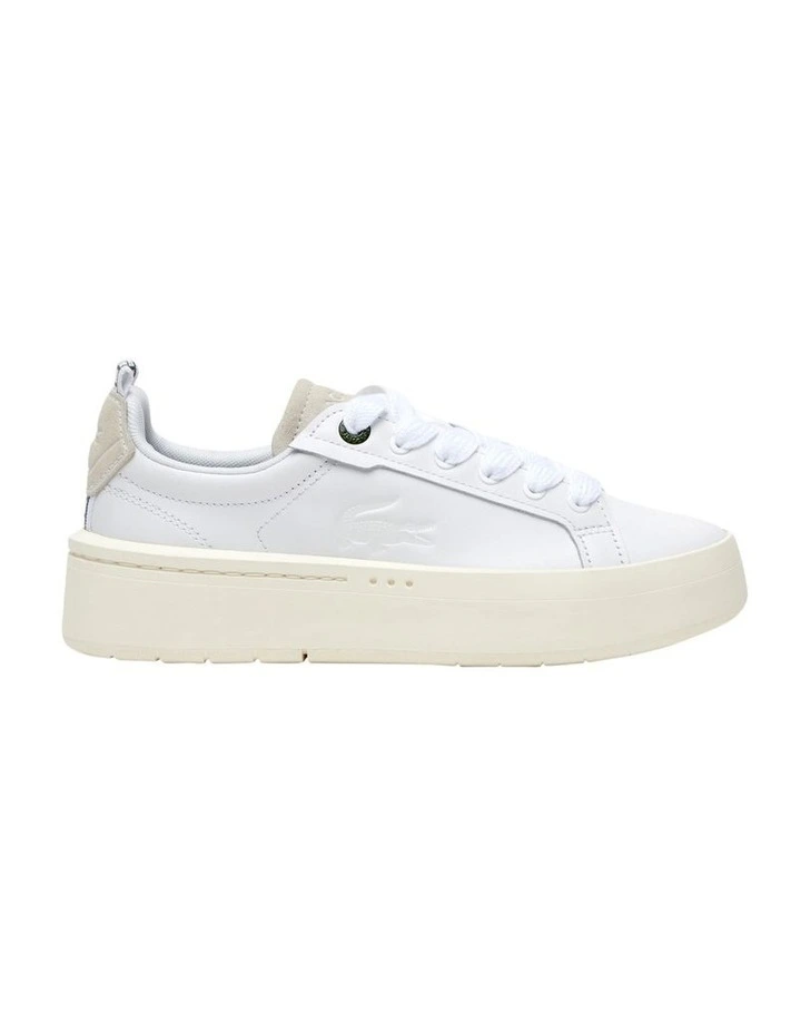 Carnaby Plat Leather Sneakers in White