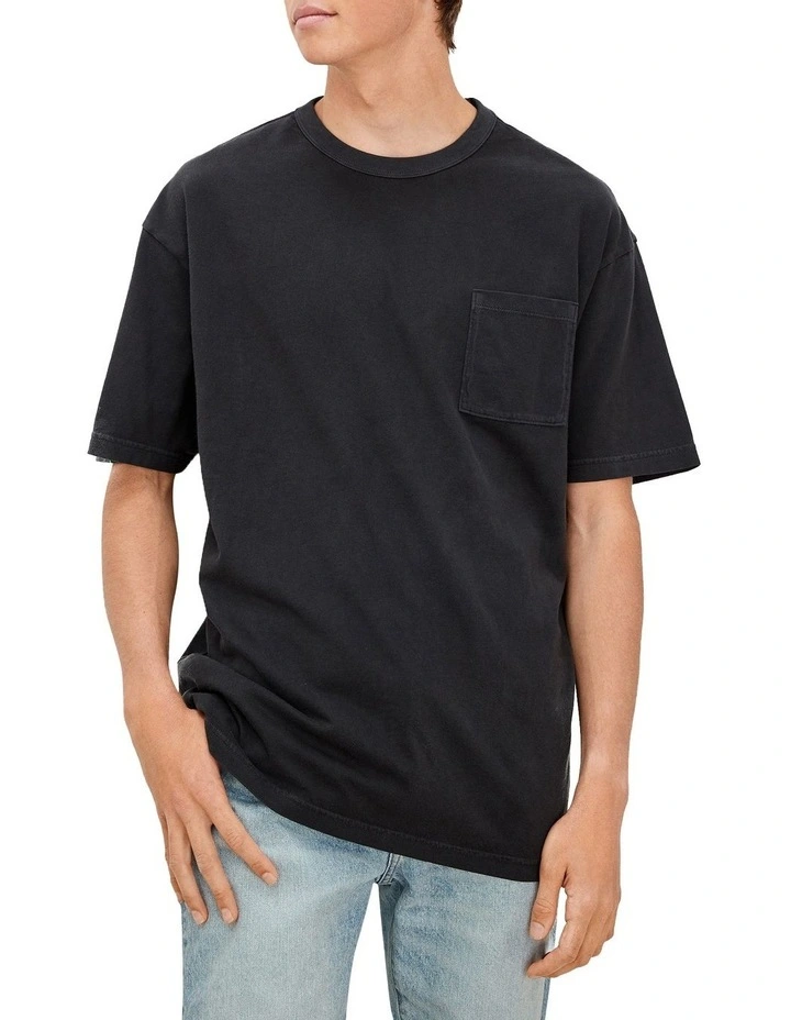 Super Soft Oversized T-Shirt in Black