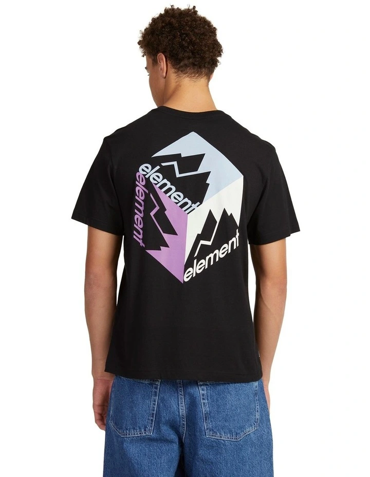 Joint Cube Relaxed T-shirt in Blue