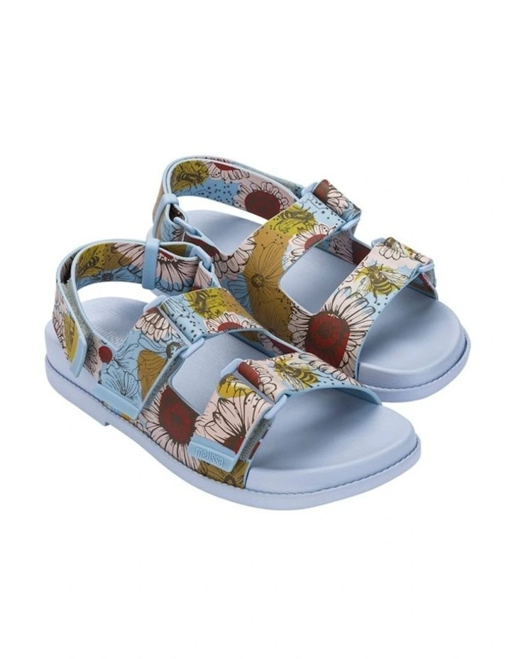 Papete Pretty Sandal in Blue Flower