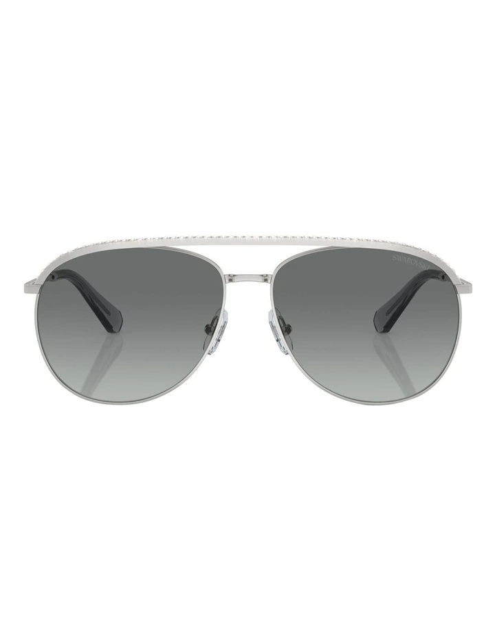 SK7005 Sunglasses in Silver