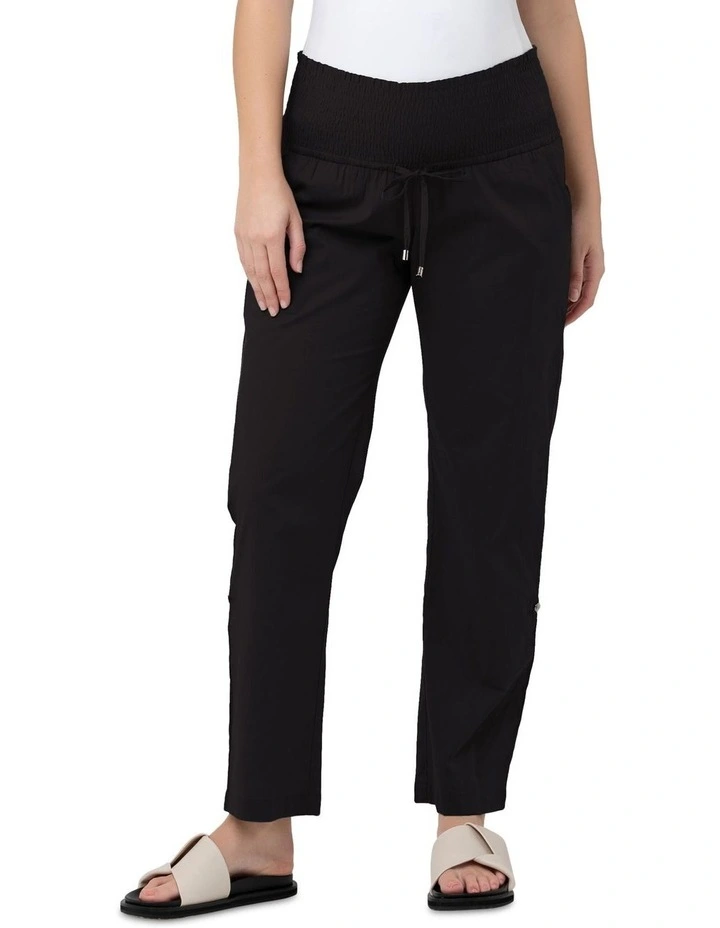 Philly Cotton Pant in Black