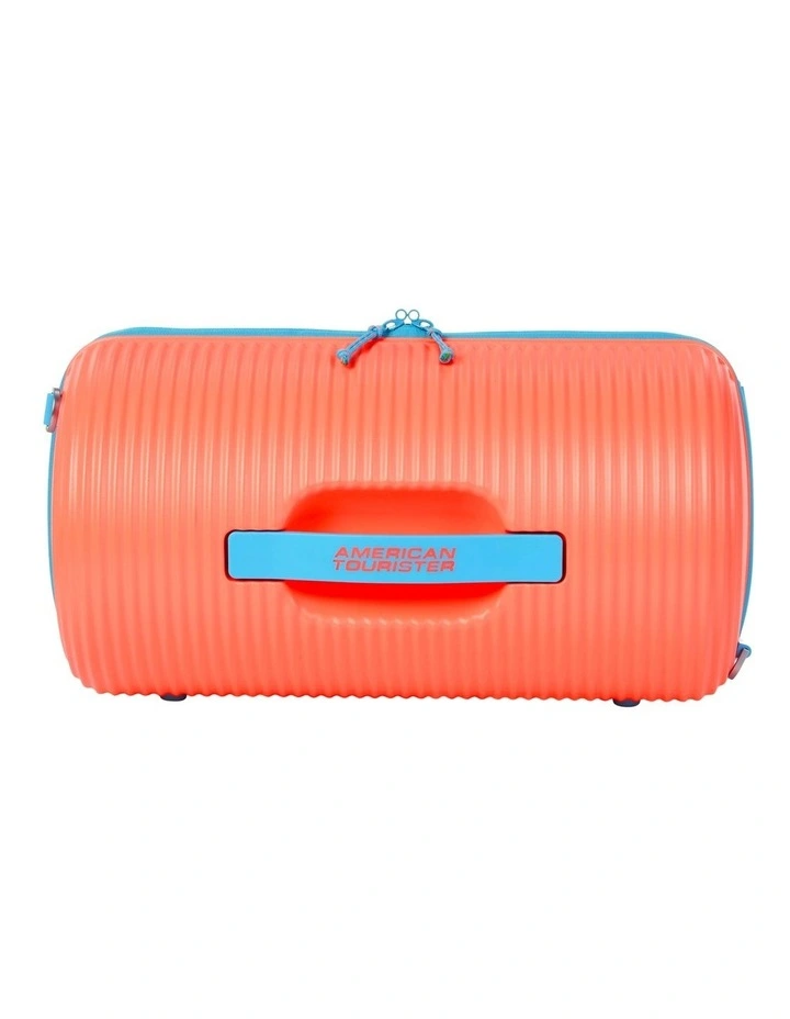 Rollio Duffle Bag in Coral/Blue