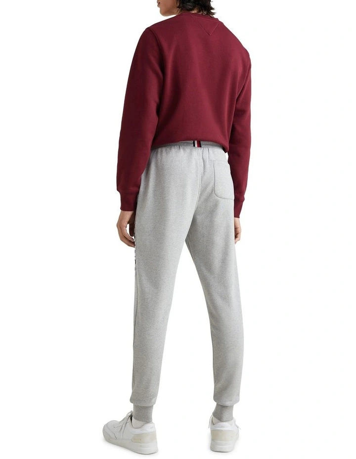 Logo Tapered Joggers in Grey