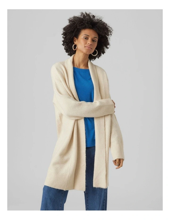 Heidi Knitted Cardigan in Birch