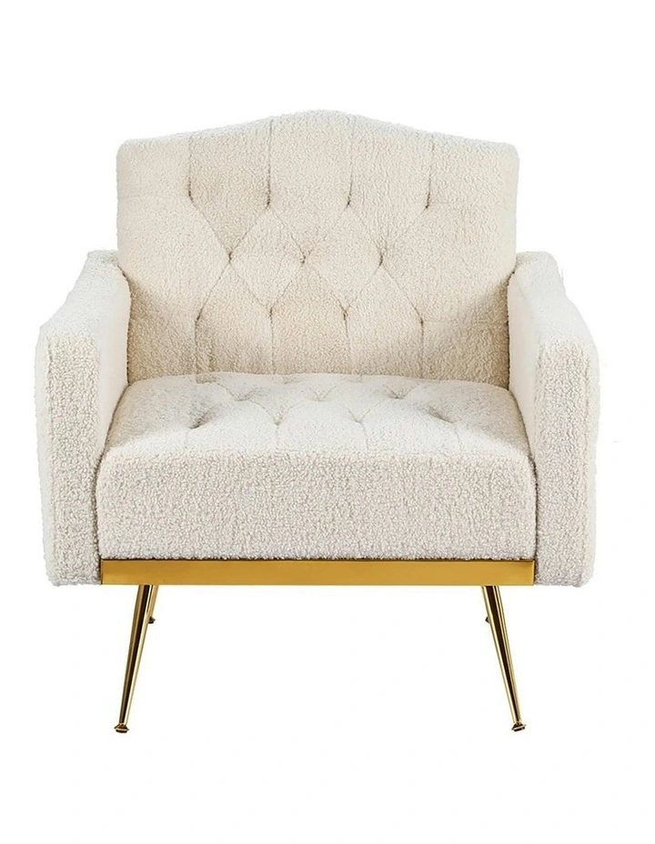 Boucle Armchair in Beige Nicole