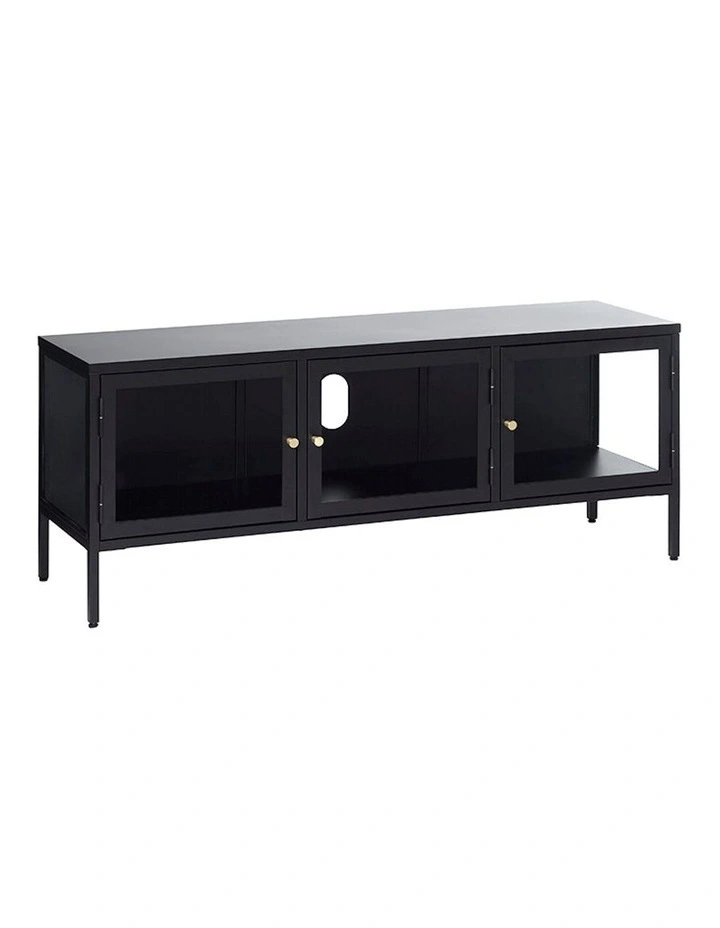 Carmel Entertainment TV Unit 132cm in Black