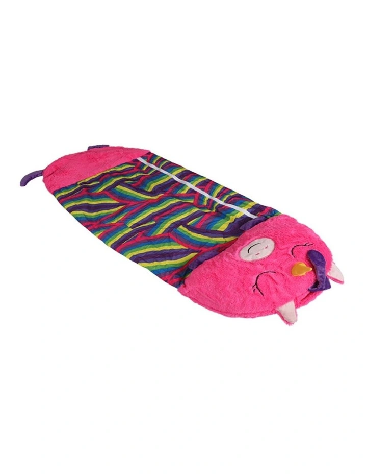Unicorn Pillow Stuffed Sleeping Bag 135cm S in Red