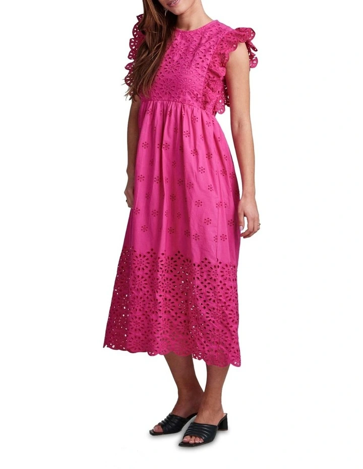 Fimla Embroidered Dress Organic Cotton