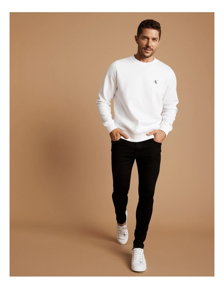 016 Low Rise Skinny Jeans in Black