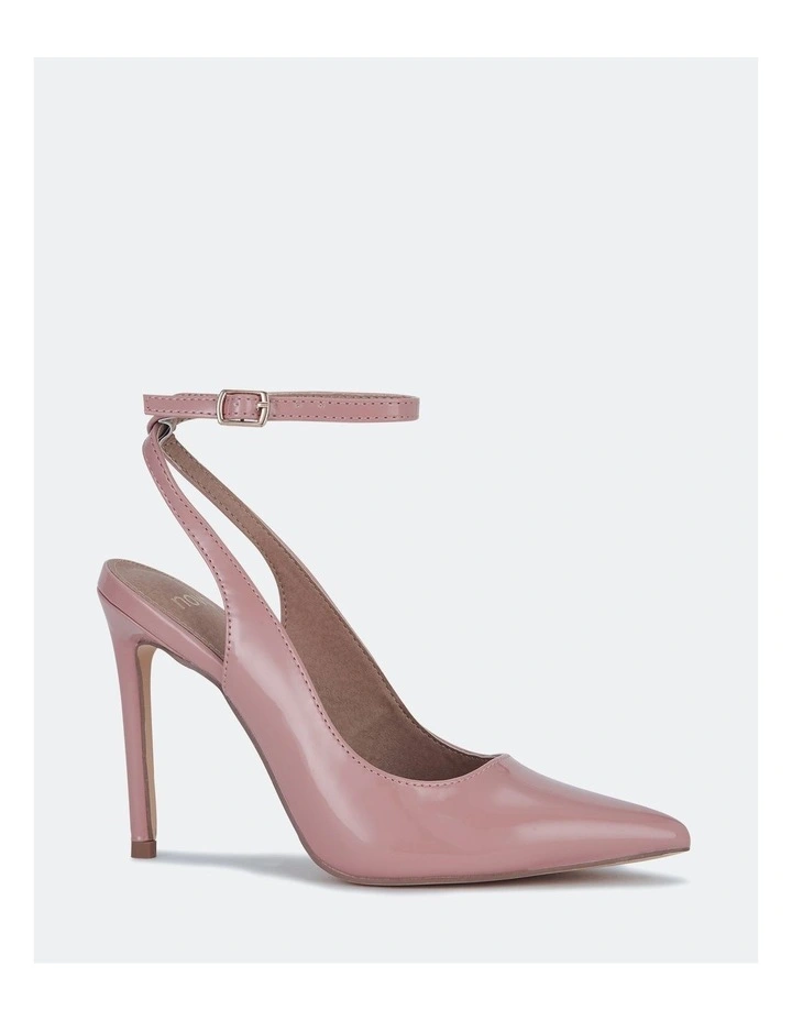 Ike Pumps in Nude Patent