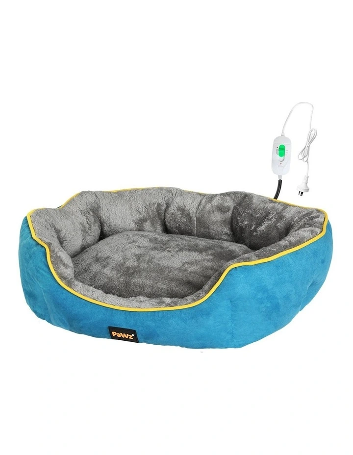 Electric Pet Heater Bed S in Blue