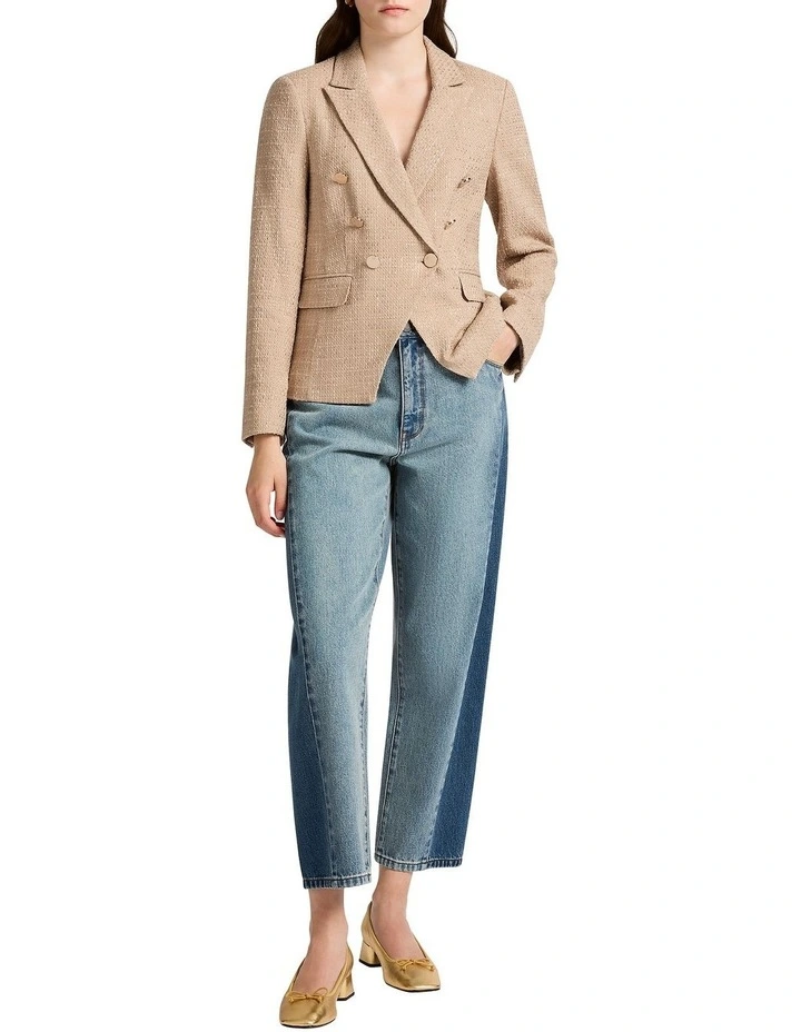 Raise Your Voice Blazer in Twine