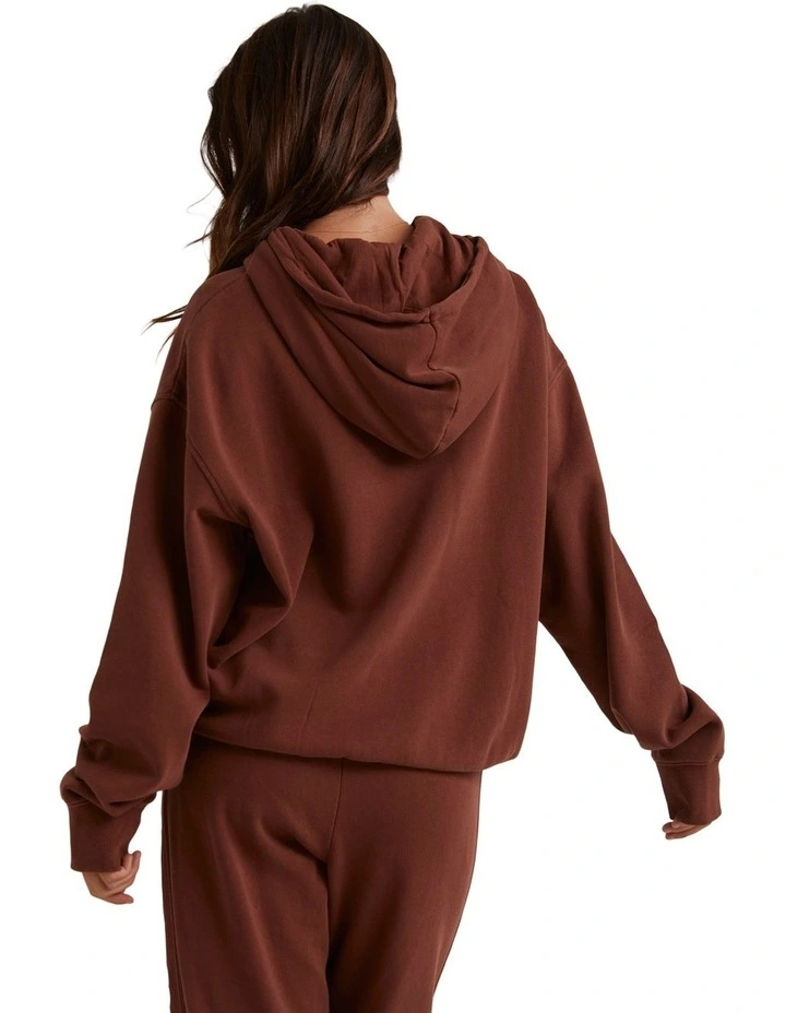 Baseline Pop Hoodie in Toasted Coconut