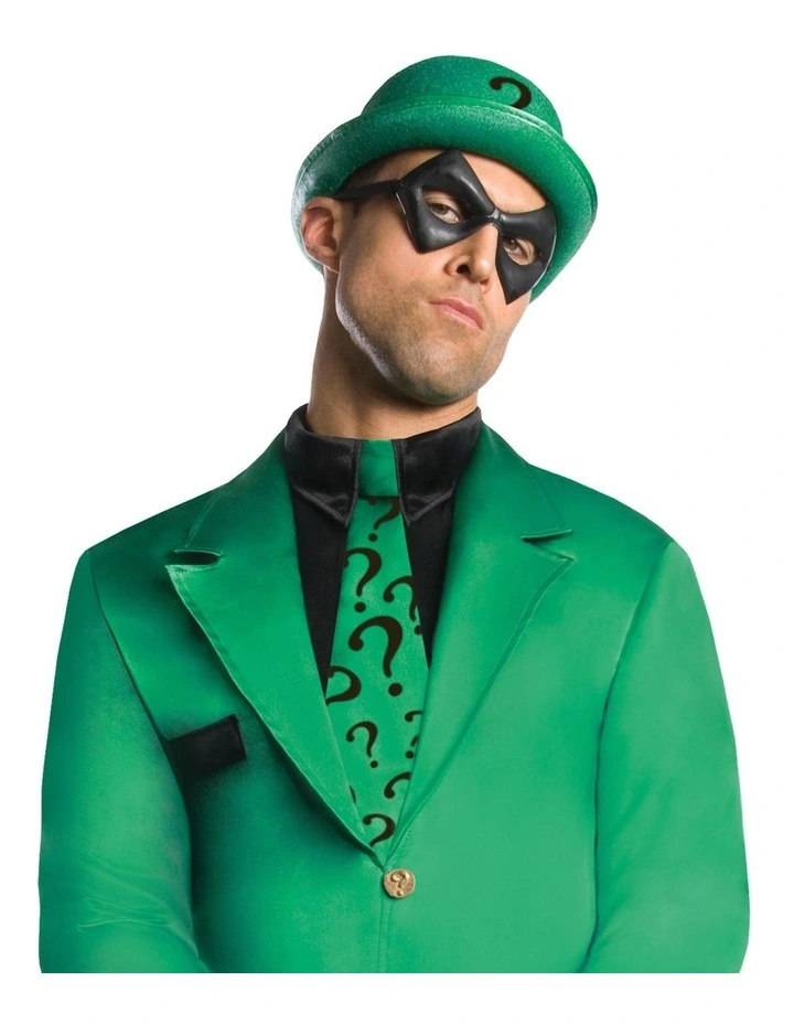 The Riddler Deluxe Party Costume in Green