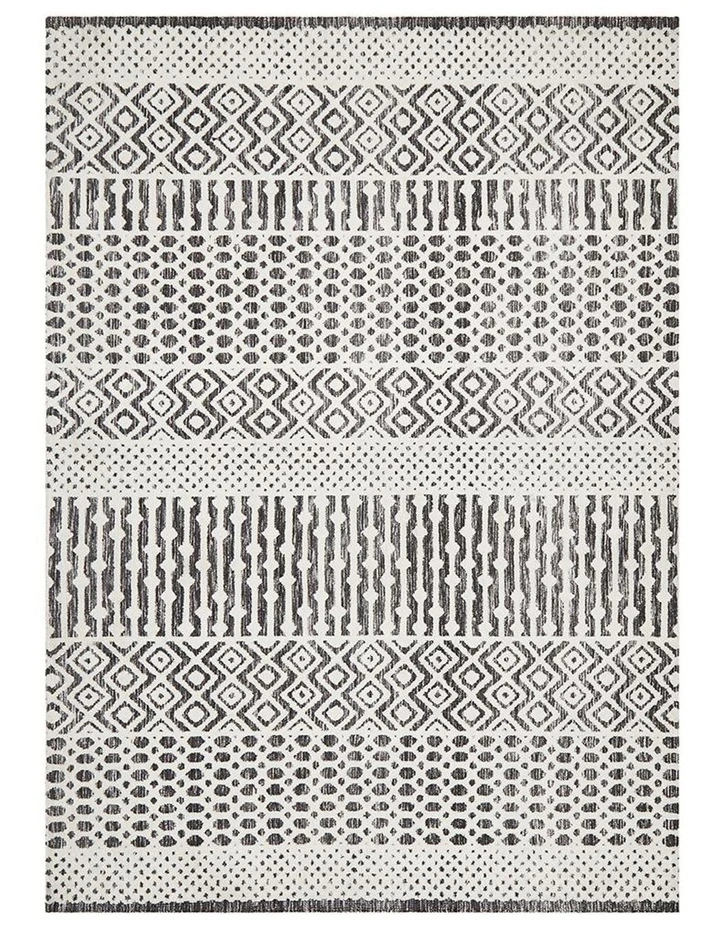 Levi Emma Rug In Ivory Black