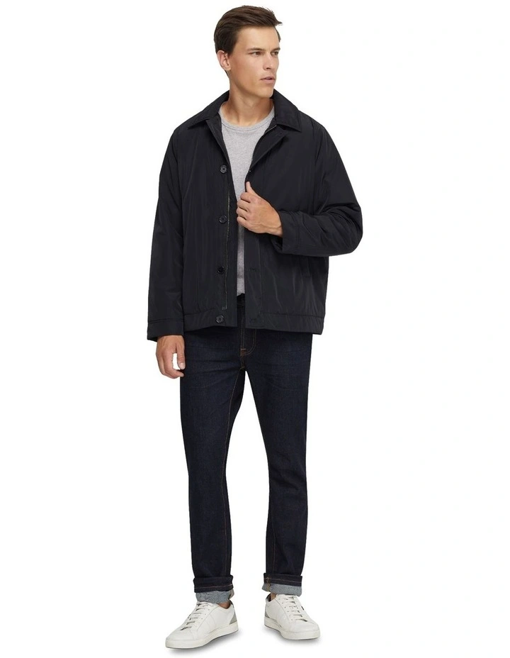 Lincon Eco Filling Padded Jacket in Black
