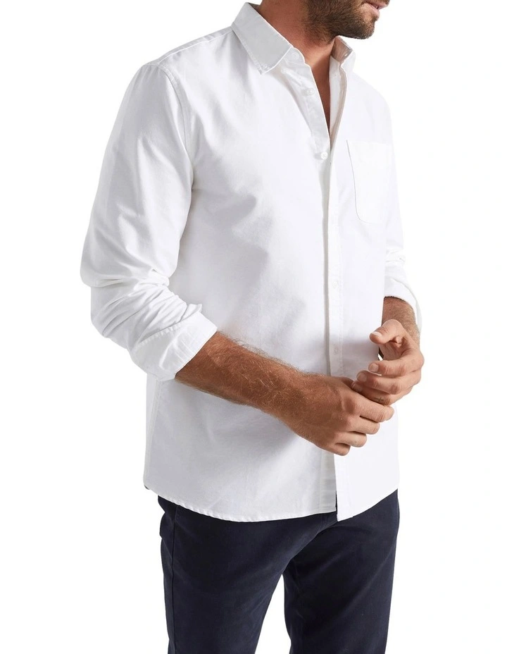 Oxford Shirt in Vintage White