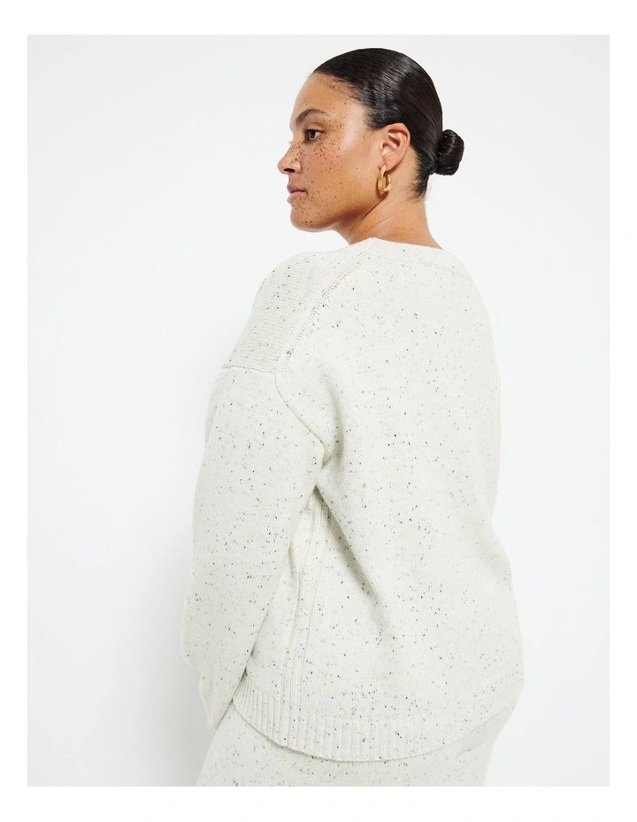 Nep Cardigan in Cream