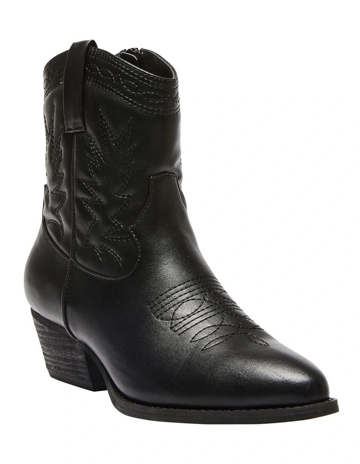 Texas Western Boots in Black