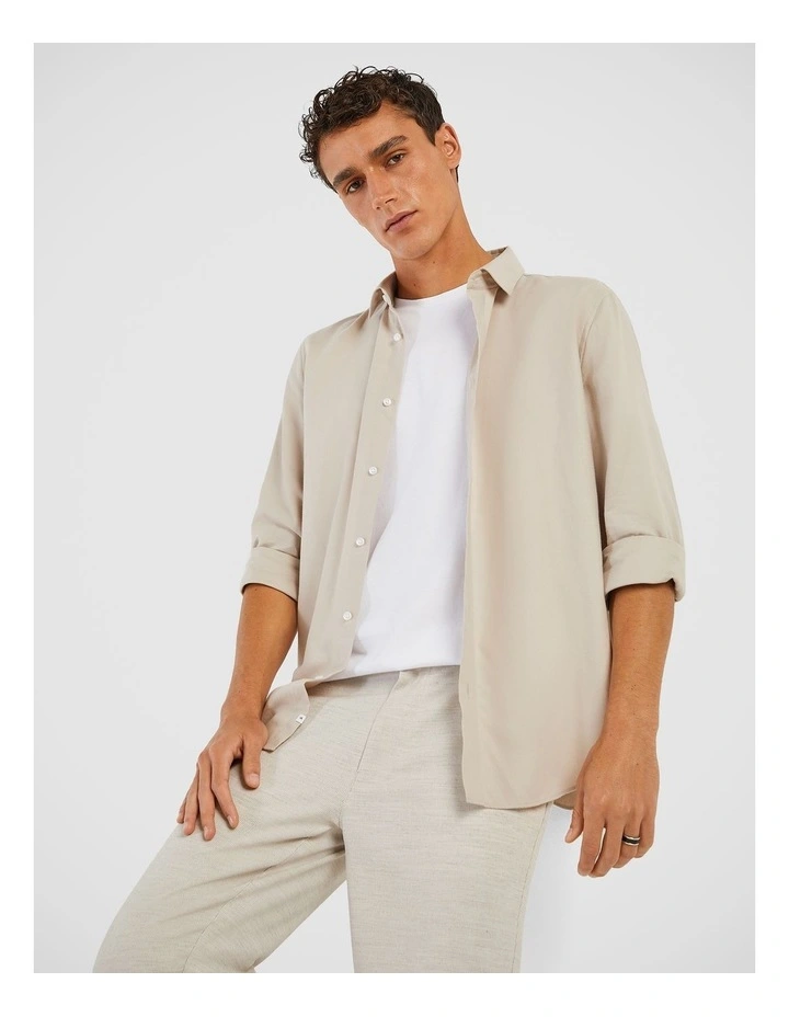 Hargrove Shirt in Taupe
