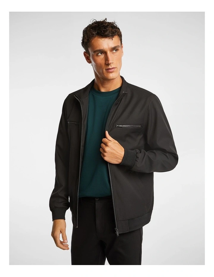 Leclerc Bomber Jacket in Black