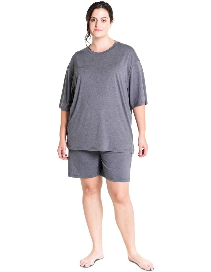 Oversized T-shirt in Shadow
