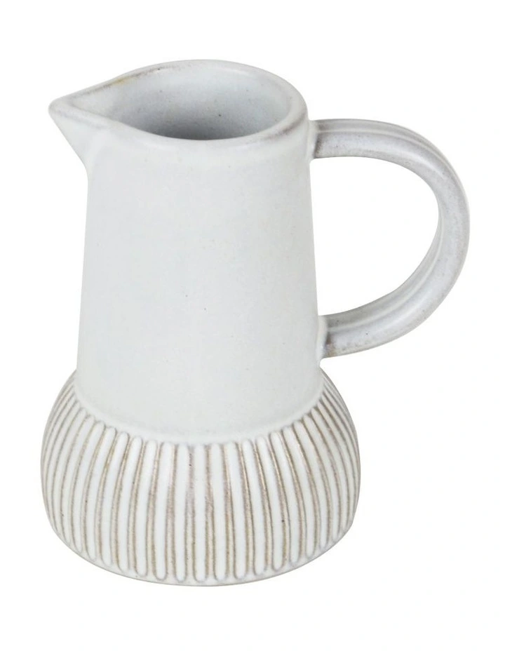 Dessert Story Creamer Jug in White Opaque