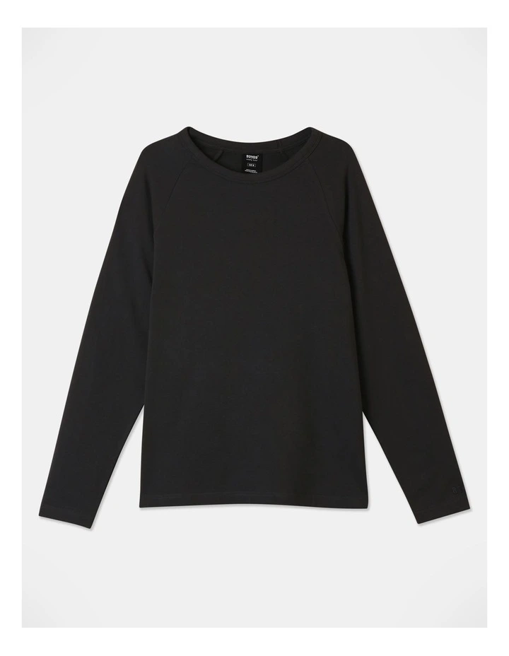 Comfy Livin Terry Pullover in La Femme Nikita
