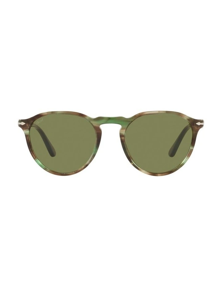 PO3286S Green Sunglasses