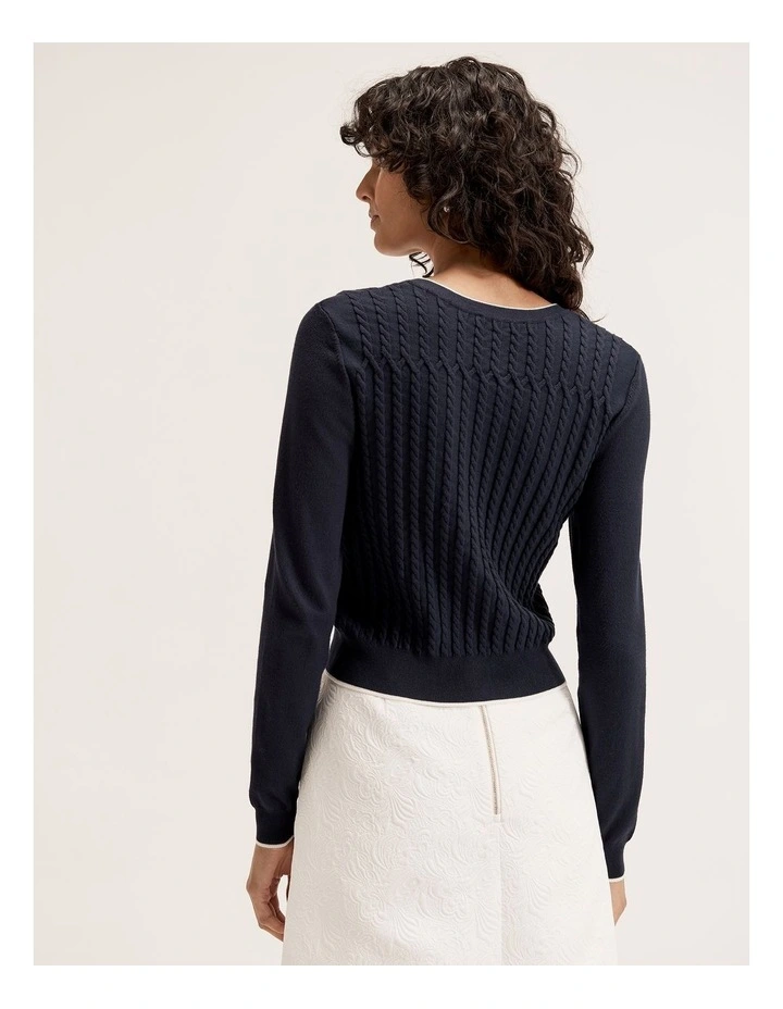 Caspian Cardi in Ink