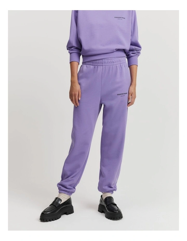 Towards Circularity Sweat Pant in Deep Lilac