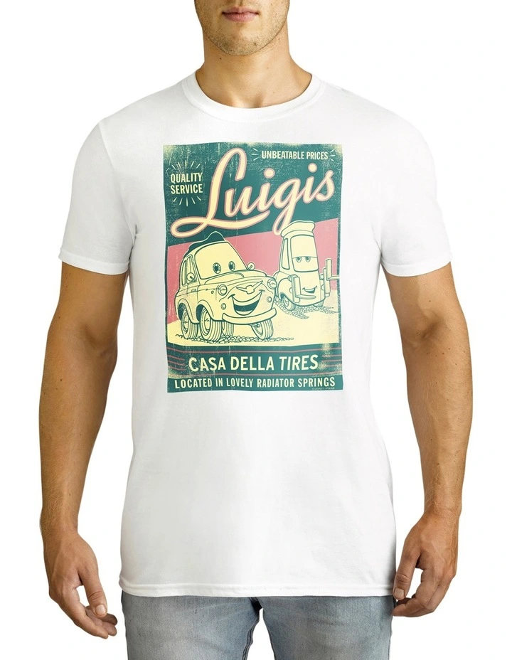 Disney Men's Cars Luigi's Tee