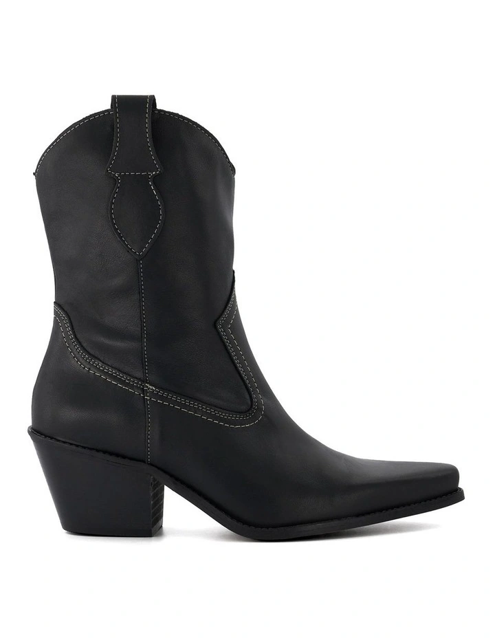 Pardner Western Boot in Black