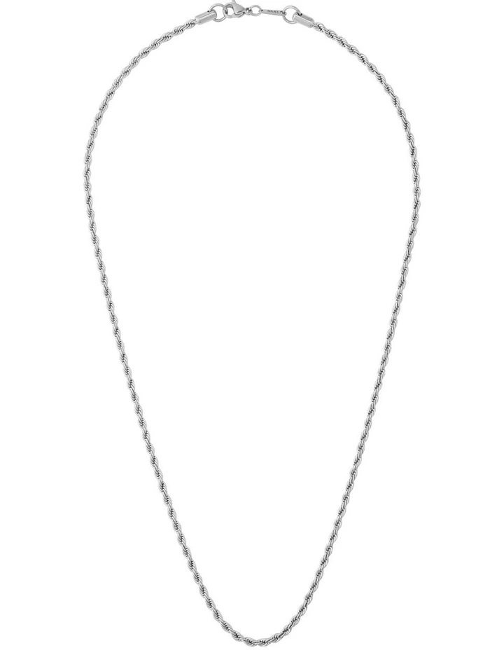 Nixon Silver Rope Chain 53cm x 2mm