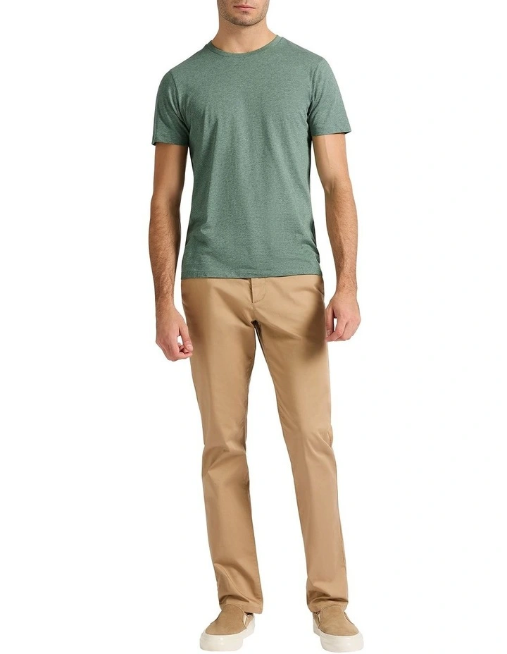 Marle Brando Crew Neck T-shirt in Agave Marle