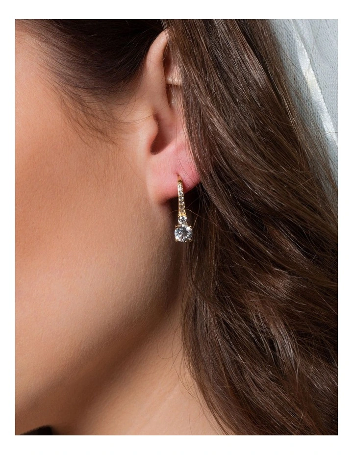 Iconic Bridal Daphne Gold Earrings