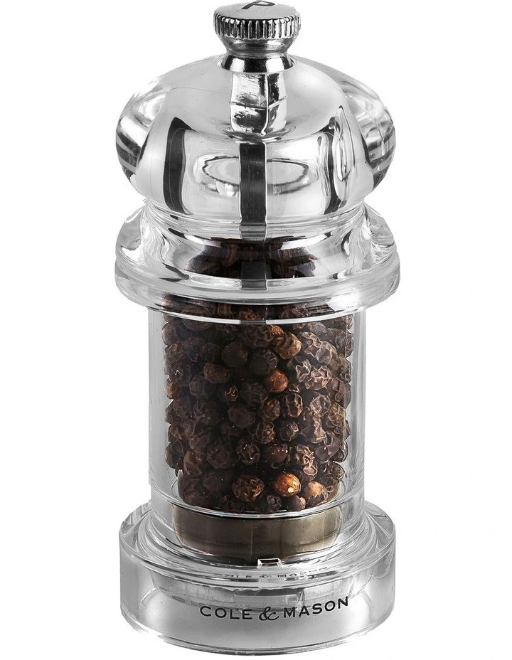 575 Pepper Mill 10.5cm in Clear