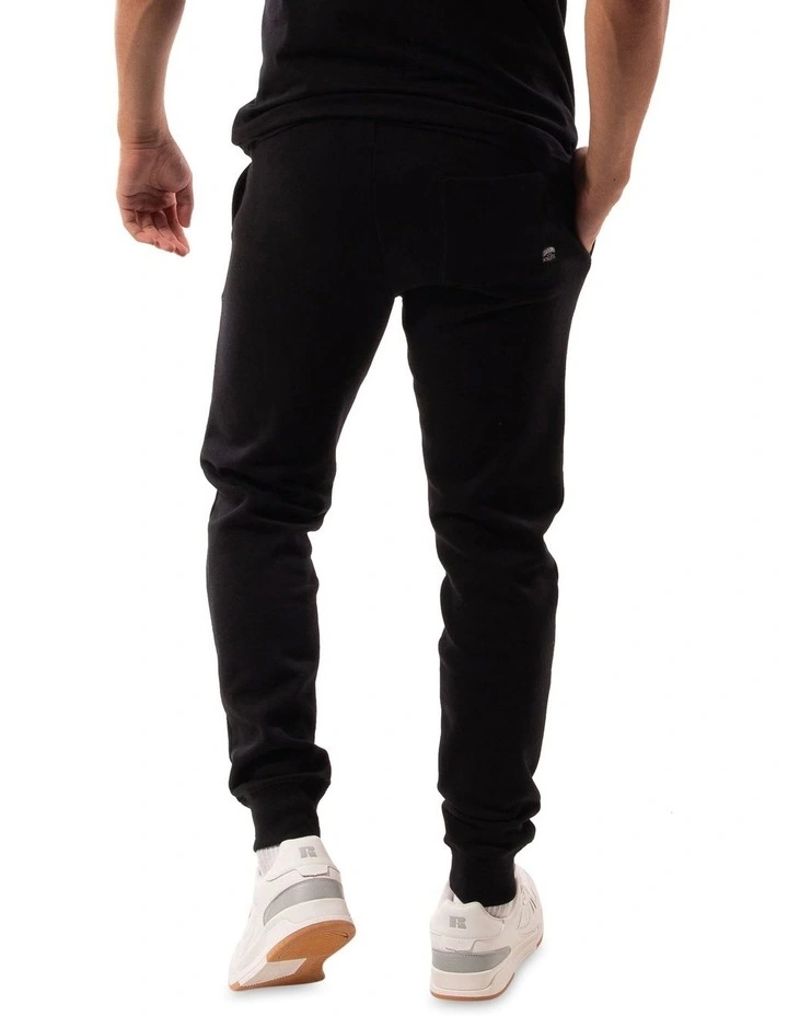 Serif Track Pant in Black