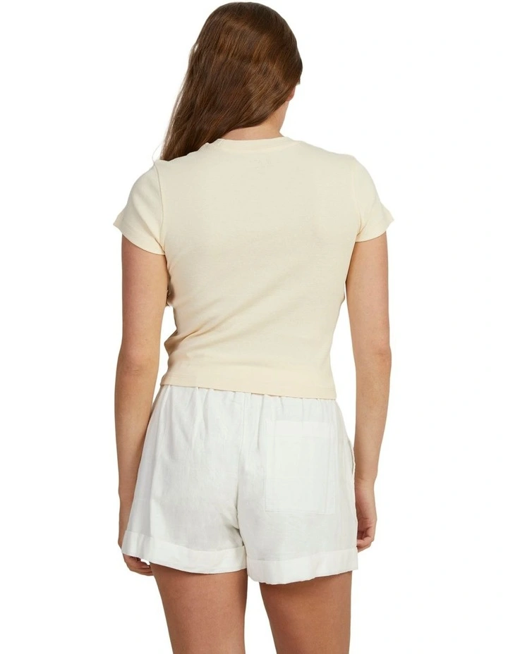 Costa Del Sud Baby T-Shirt in Gray Sand
