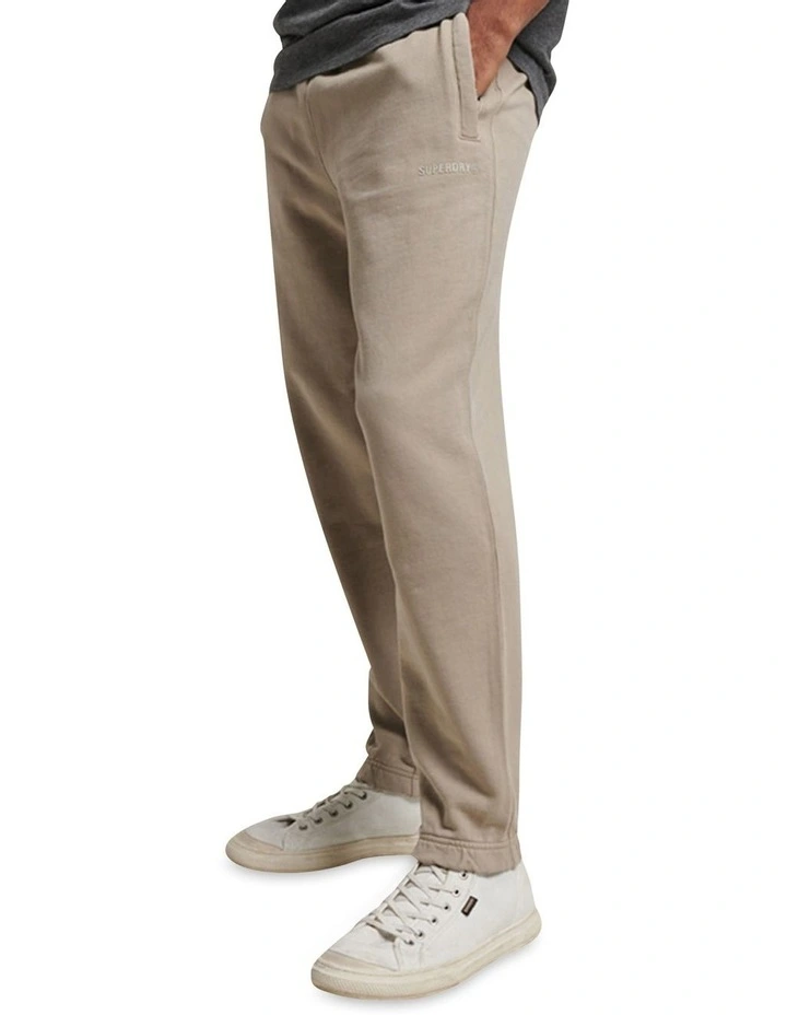 Code Essential Overdyed Jogger in Stone Dark Grey