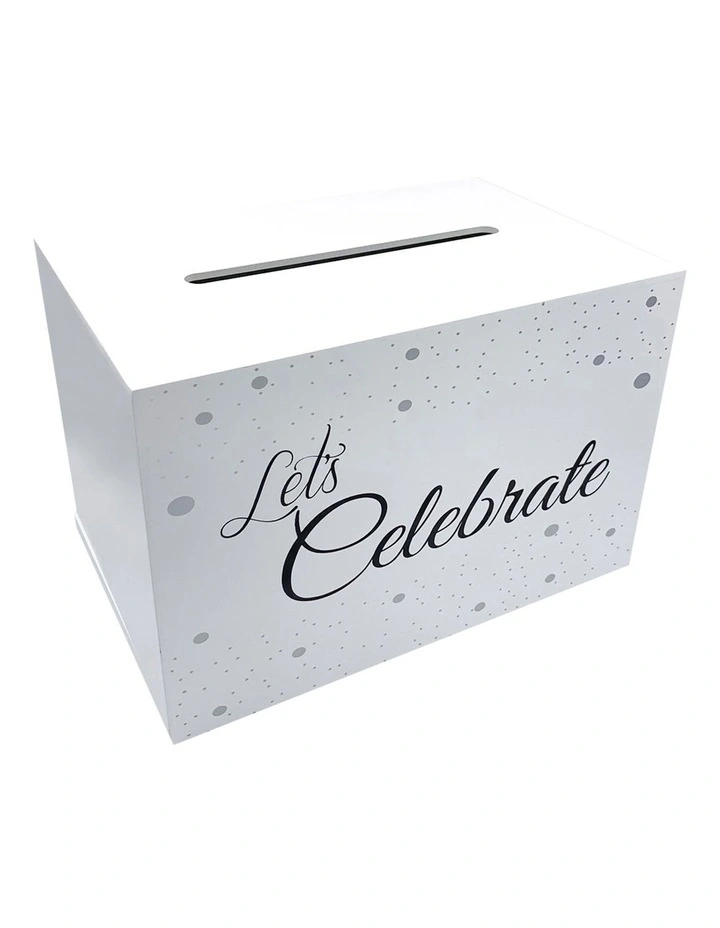 Wedding Wishing Well Box in White
