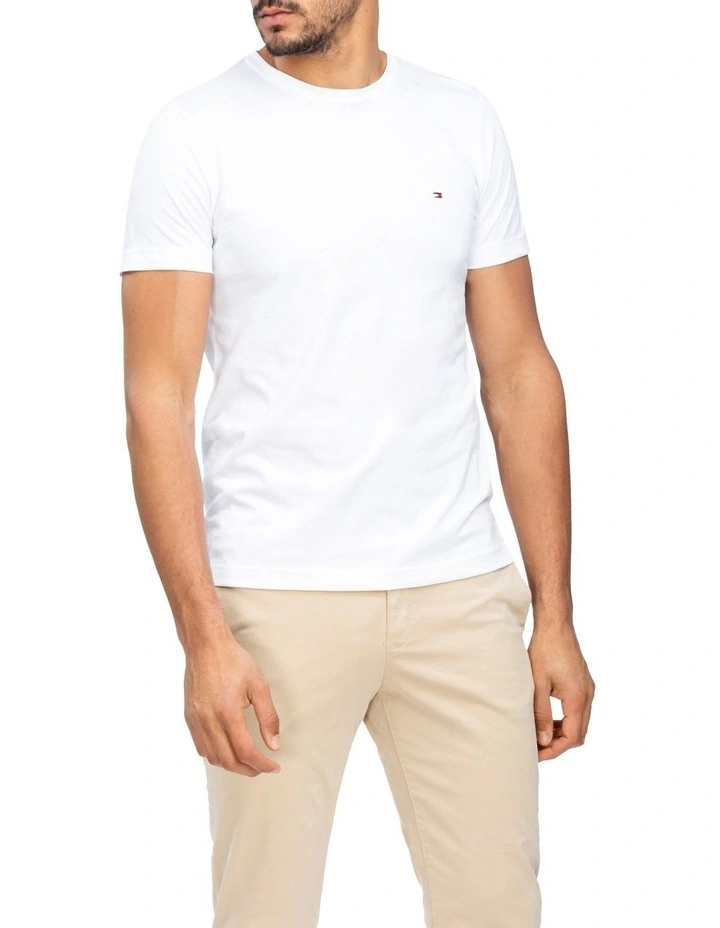 Essential Cotton Tee in White