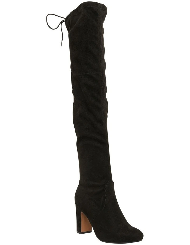 Zest Black Micro Boots