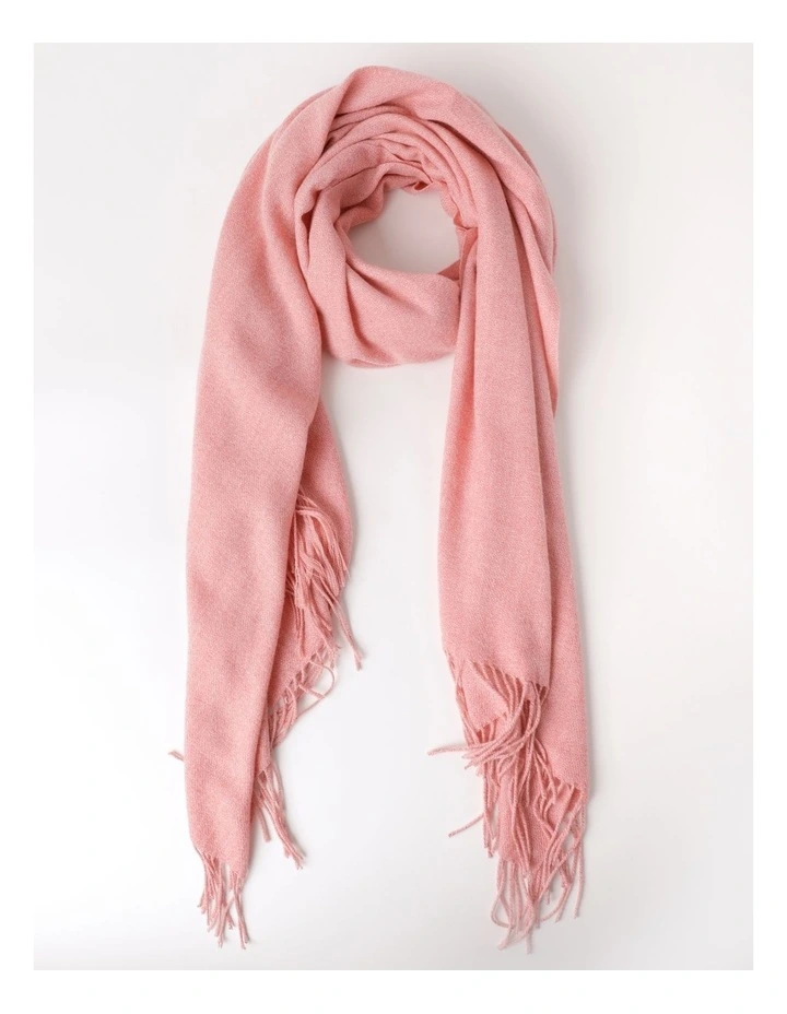 Pashminetta Winter Scarf in Pink