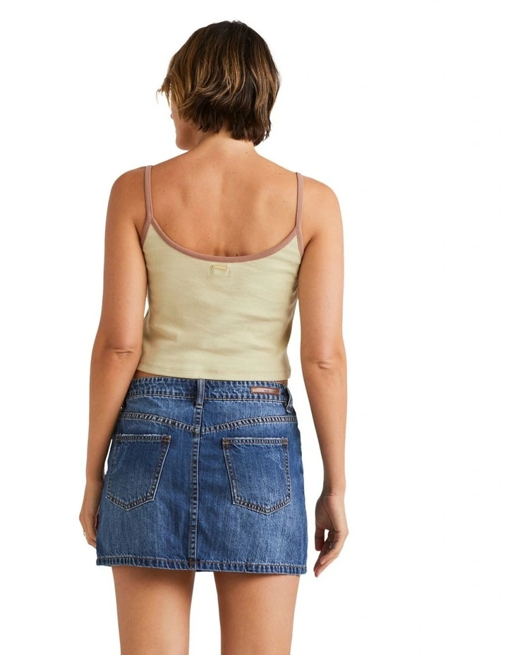 Pismo Tank Top in Avocado