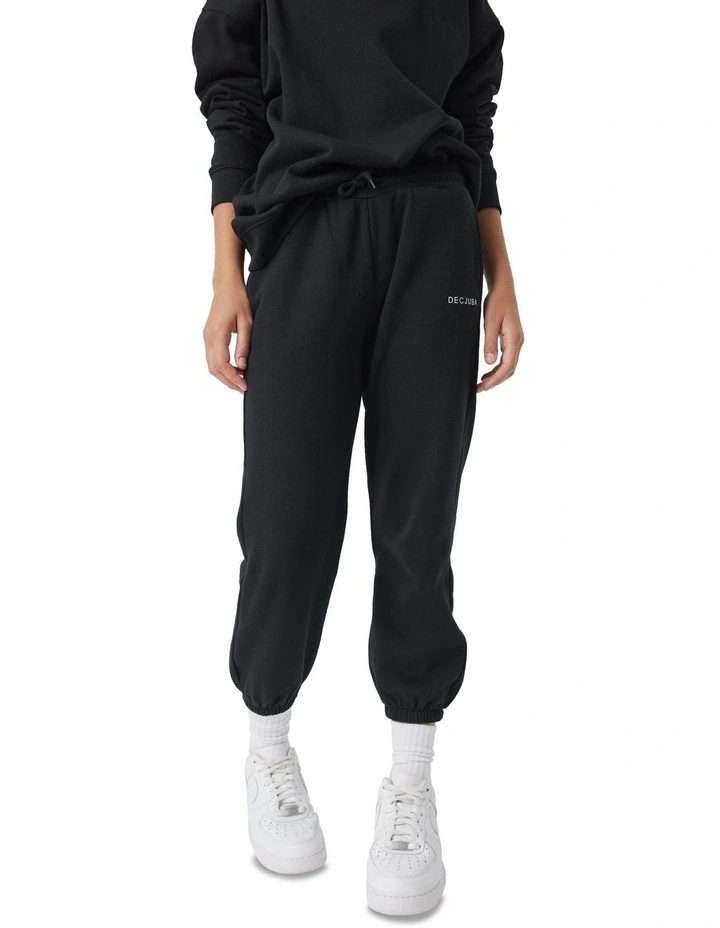 90's Trackpant in Black